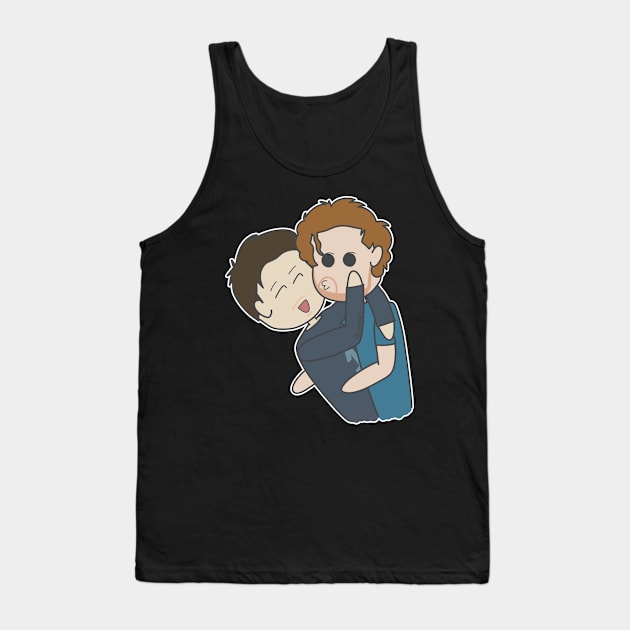 Giggle Kiss Malex (Doodle) Tank Top by djchikart